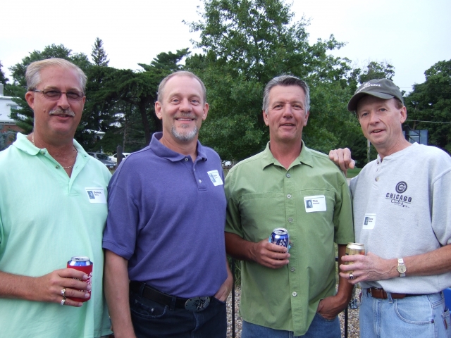 Dennis Riley, Dave Larson, Tim Randall, Dave Metzler